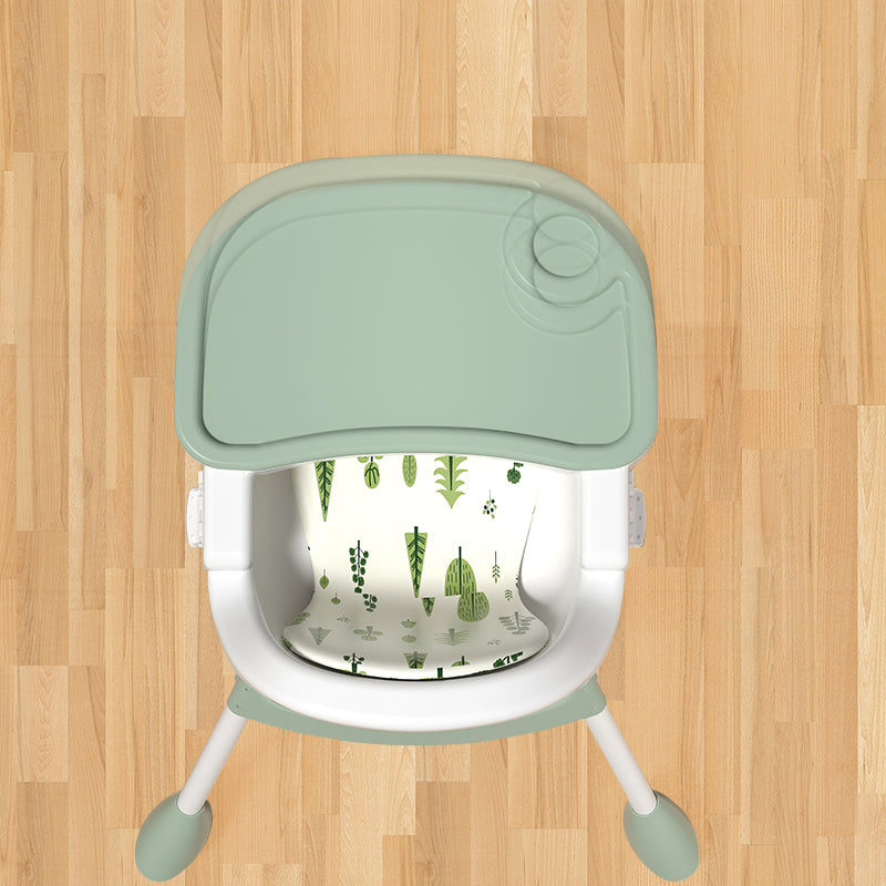 Scaun de masă pentru copii 2 în 1 Simple - Matcha Green