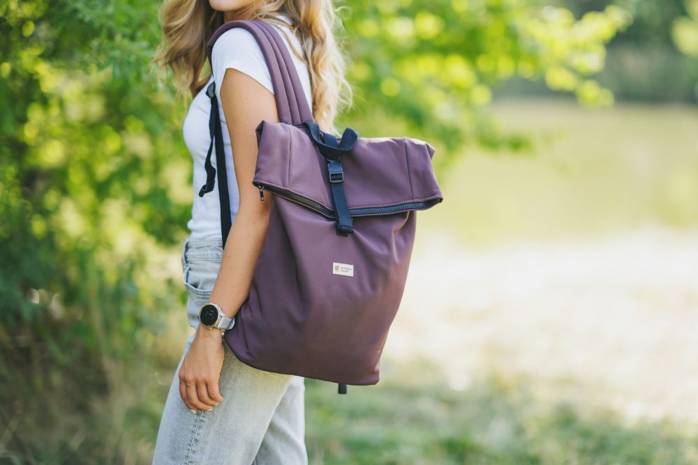 Monkey Mum® Rucsac integrat din softshell pentru port-bebe Carrie - Urmă de urs
