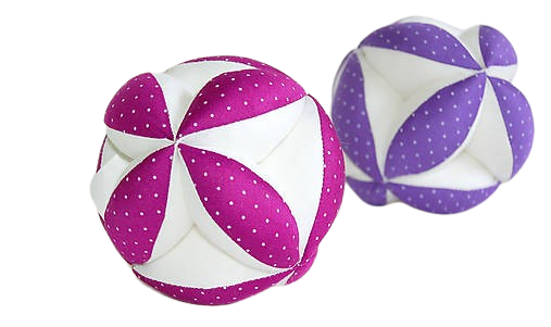 MyMoo Minge-puzzle Montessori - Puncte/roz