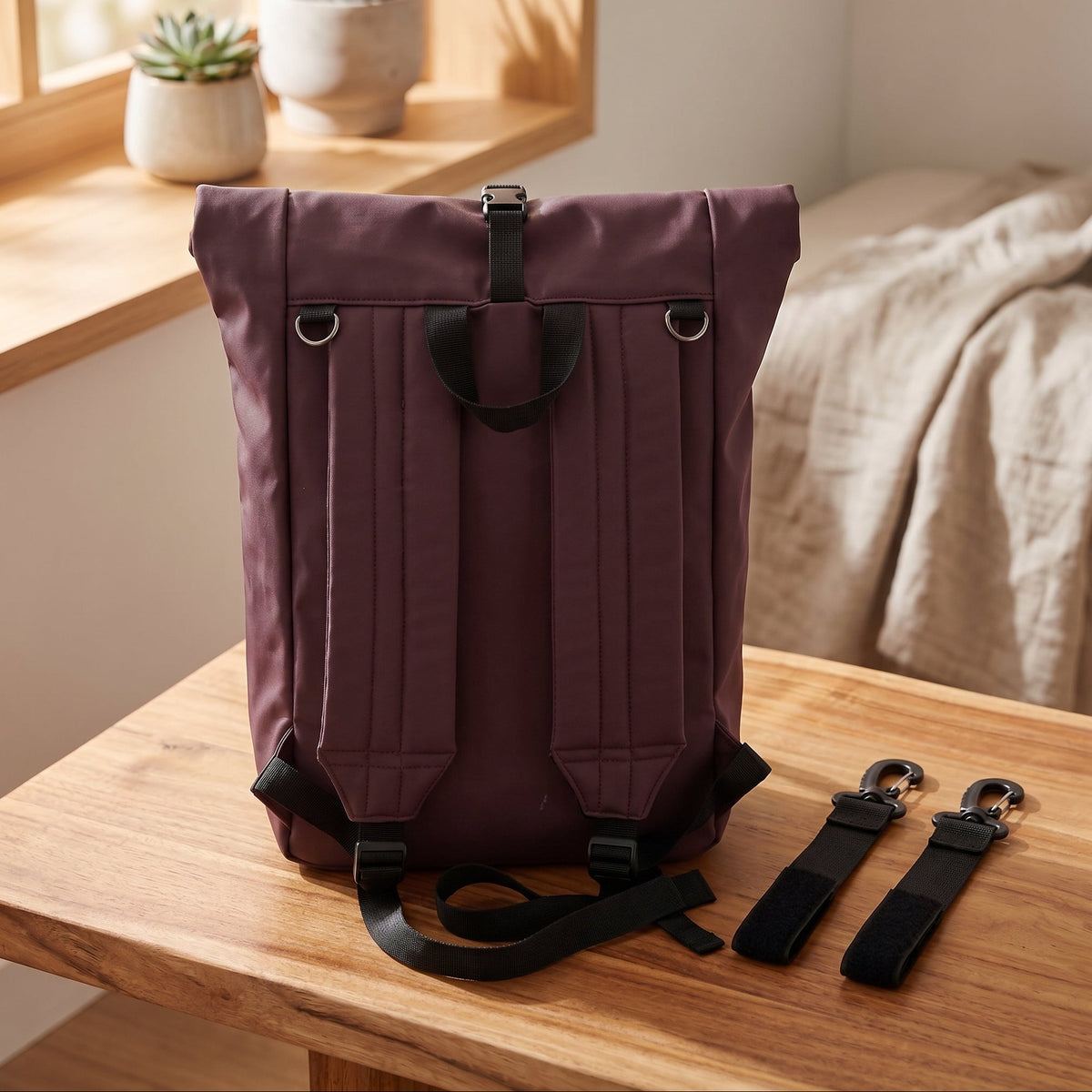 Monkey Mum® Rucsac din softshell pentru cărucior – Urmă de urs