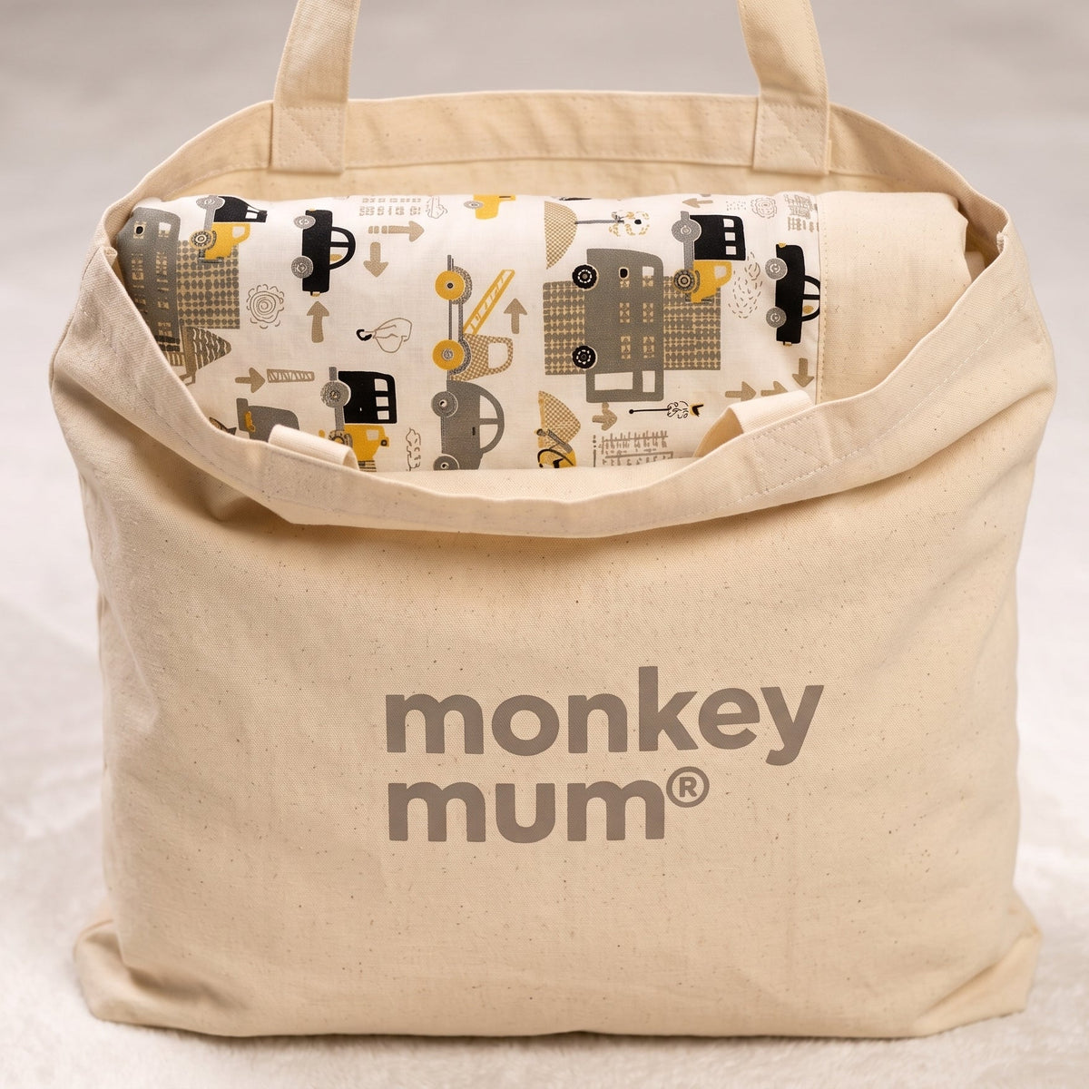 Covoraș de joacă Monkey Mum® - transport urban
