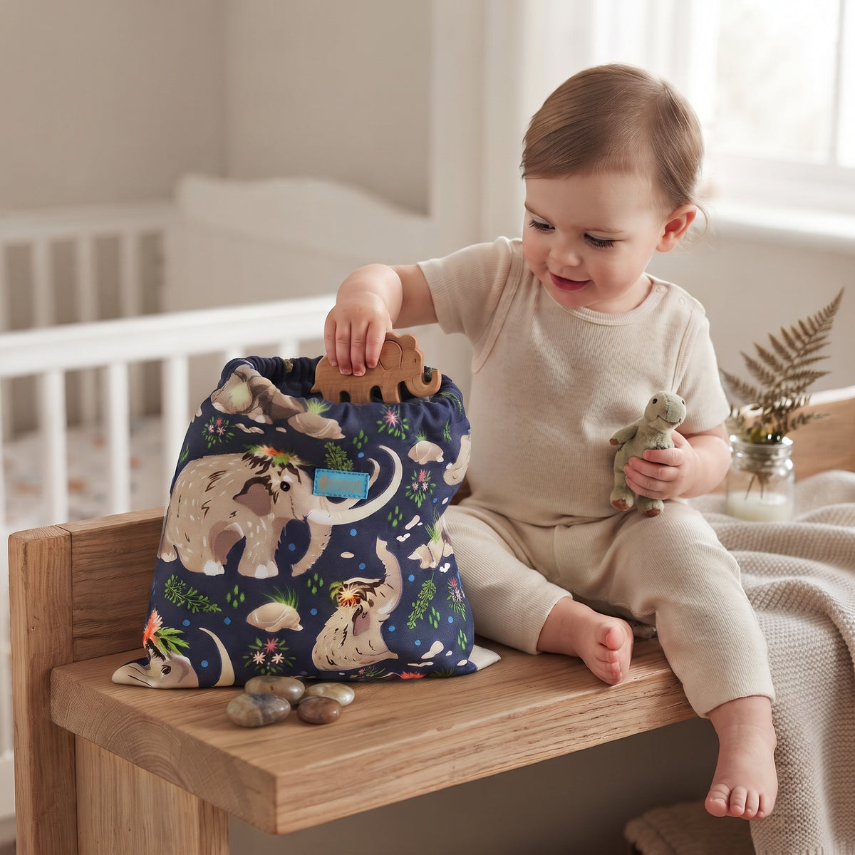 Sac textil Monkey Mum® - Mamuți