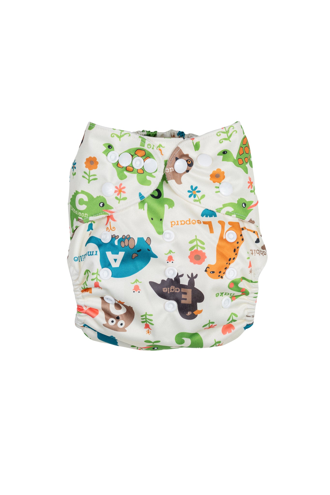 Scutec textil din bambus ajustabil - Animăluțe jucăușe