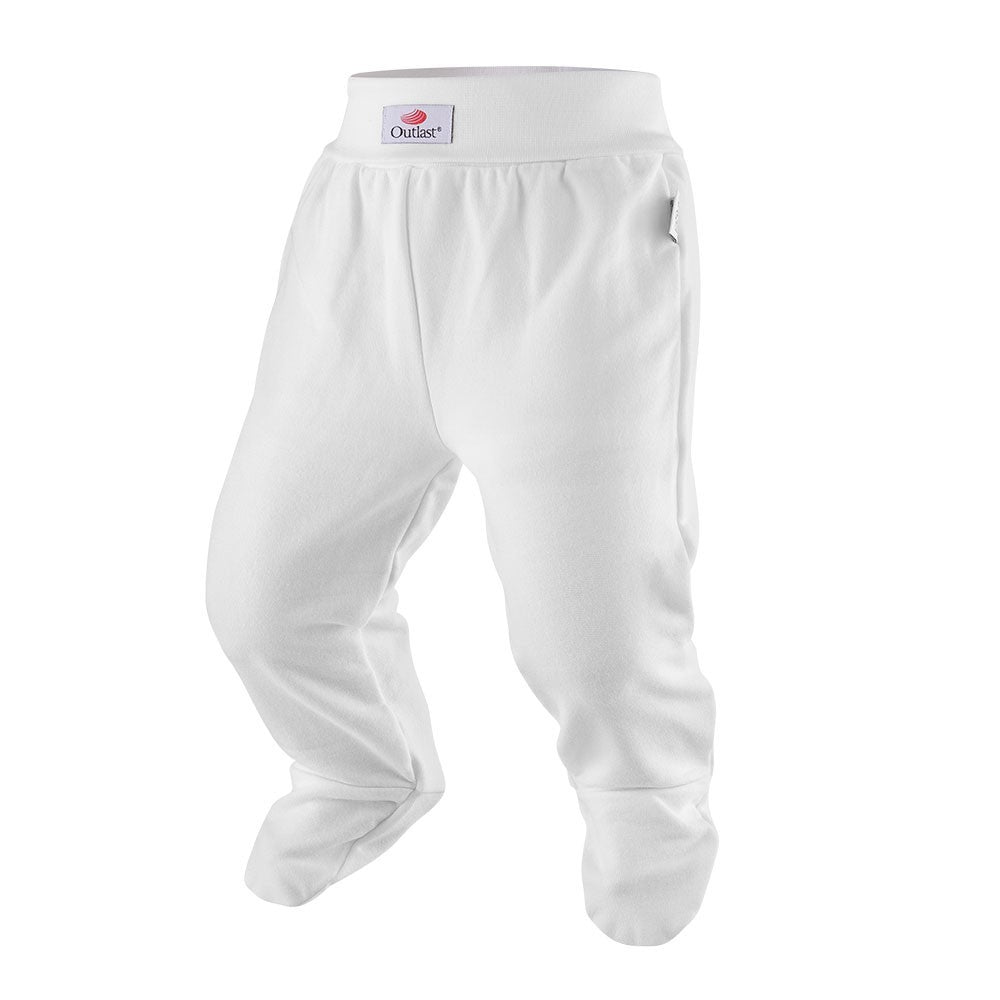 Pantaloni cu botoșei Outlast® - alb