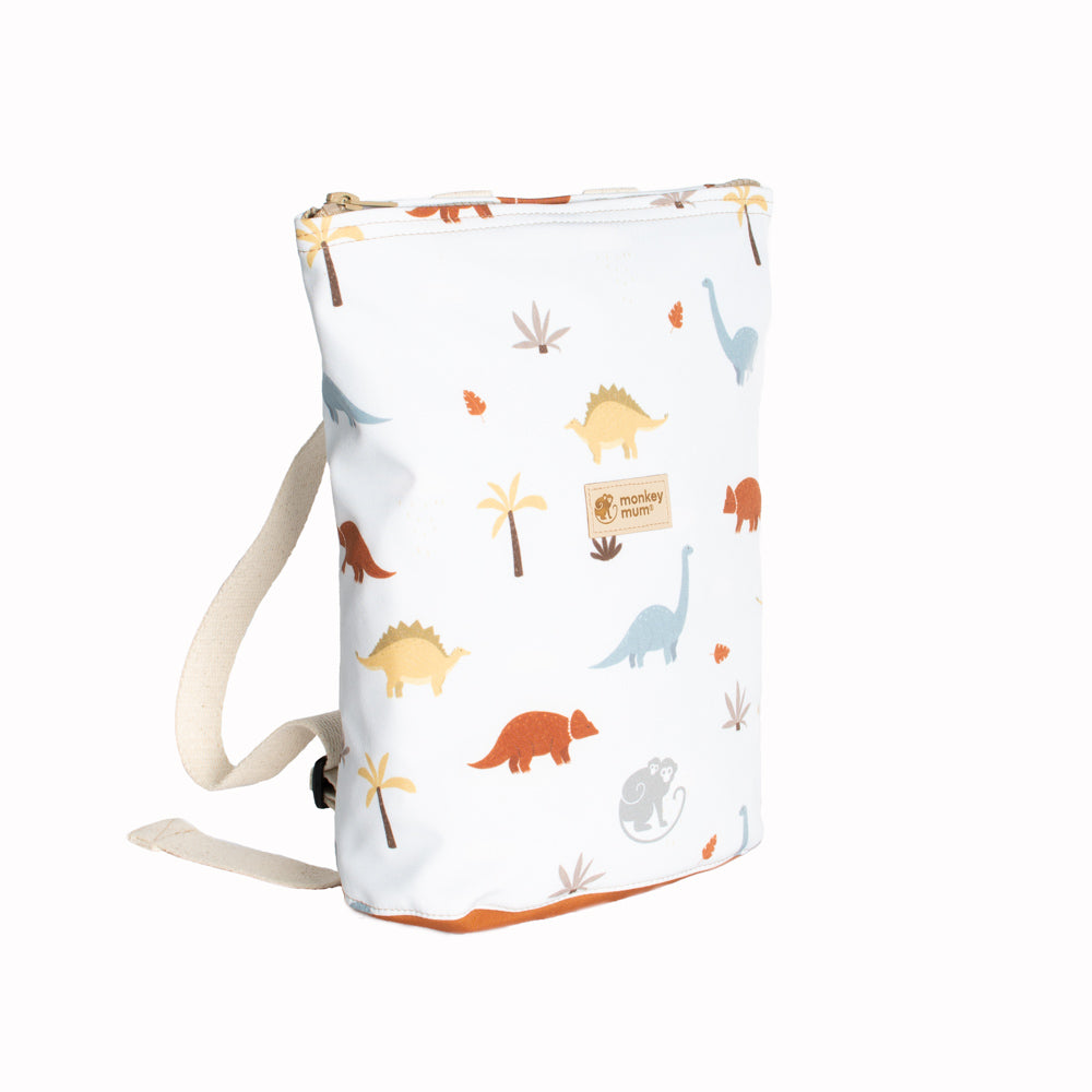 Rucsac softshell pentru copii Monkey Mum® - Povestea dinozaurilor