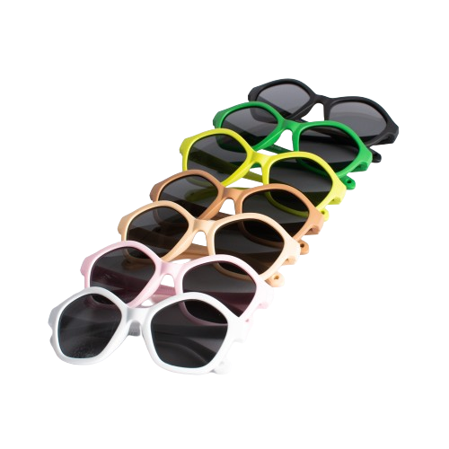Ochelari de soare pentru copii Monkey Mum® - Privire de panda - mai multe culori