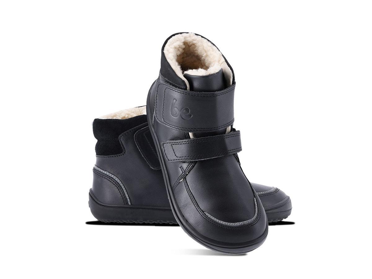 Be Lenka Pantofi de iarnă pentru copii Panda 2.0 - All Black