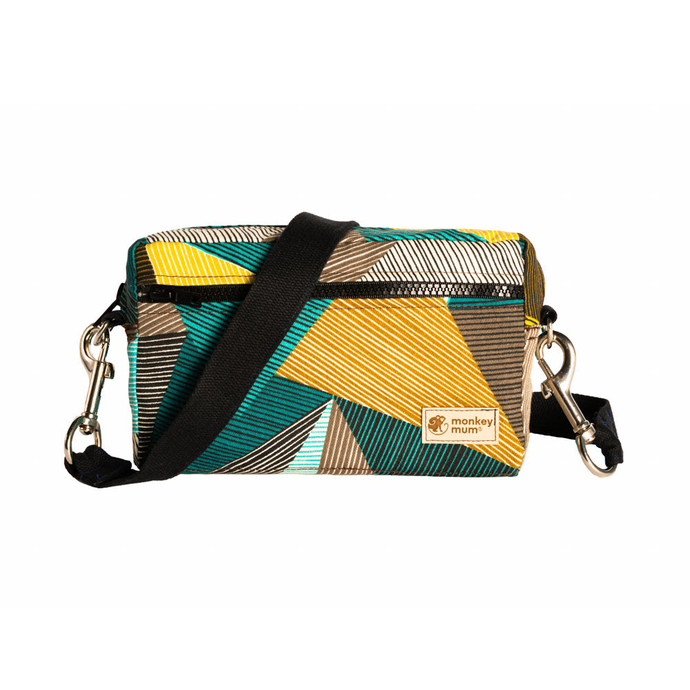 Monkey Mum® Borsetă multifuncțională pentru marsupiul Carrie - Farmec geometric
