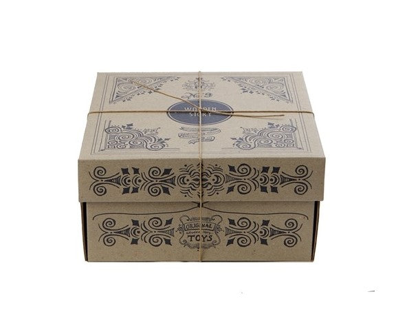 Wooden Story placa de sortare cu forme geometrice XL - Natural