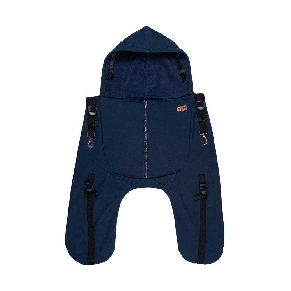 Monkey Mum® Buzunar termoizolant din softshell pentru port-bebe sau cărucior Carrie - Hipopotămel