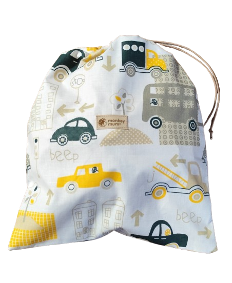 Sac textil Monkey Mum® - Transport urban