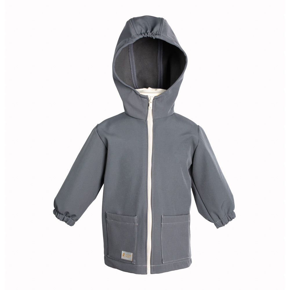 Geacă softshell pentru copii cu membrană Monkey Mum® - O excursie misterioasă