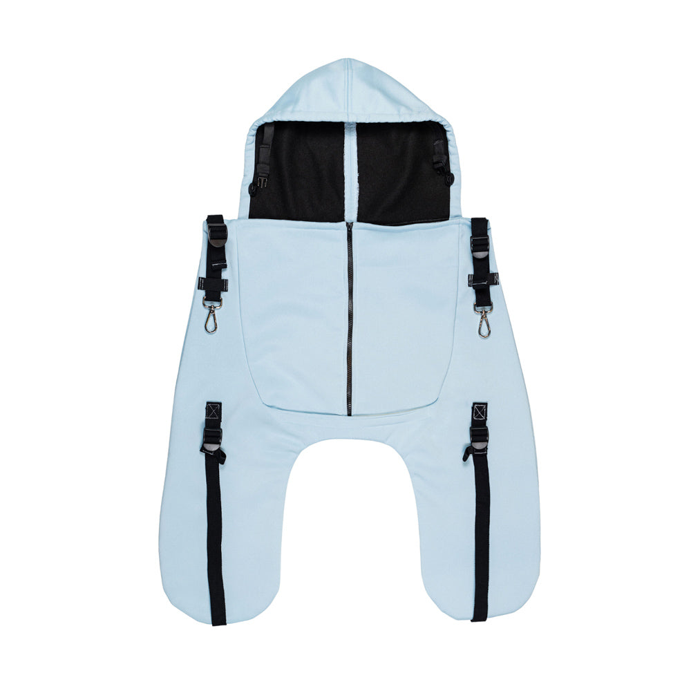 Monkey Mum® Buzunar termoizolant din softshell pentru port-bebe sau cărucior Carrie - Elefănțel