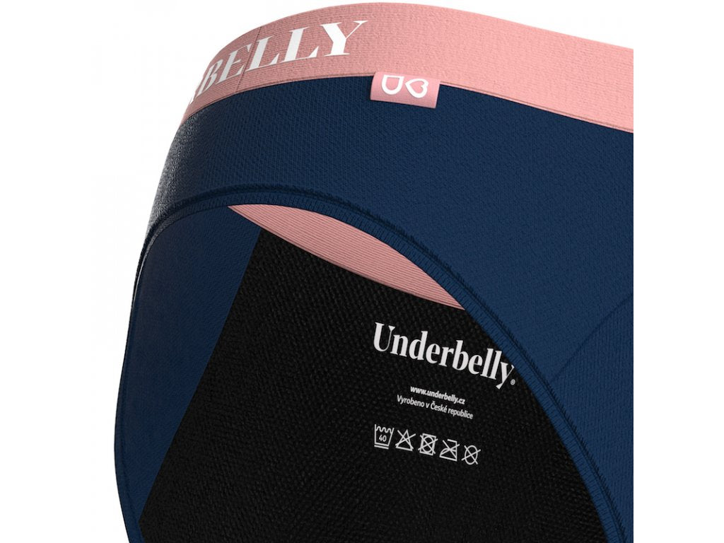 Chiloți menstruali Underbelly univers, Flux abundent – albastru