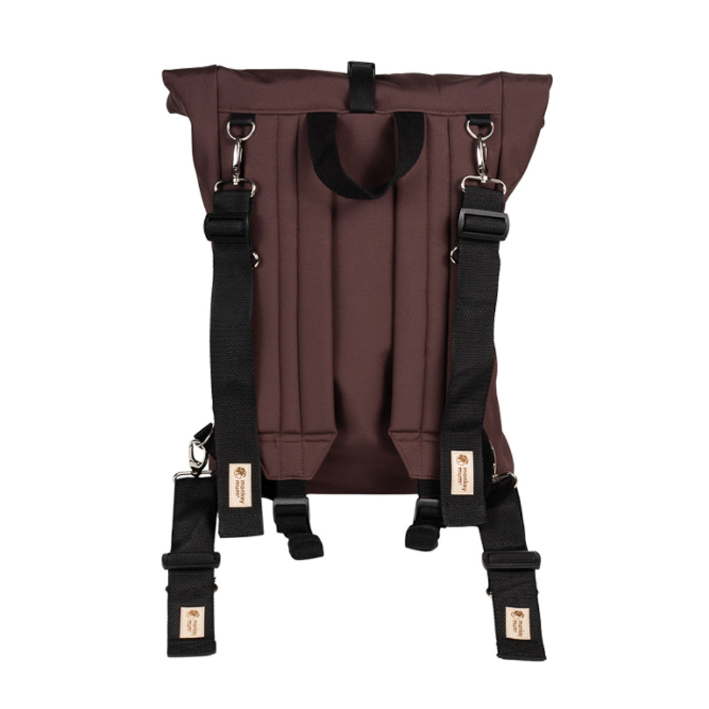 Monkey Mum® Rucsac integrat din softshell pentru port-bebe Carrie - Urmă de urs