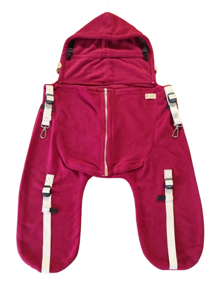 Monkey Mum® Buzunar termoizolant din fleece pentru port-bebe sau cărucior Carrie - Caracatiță