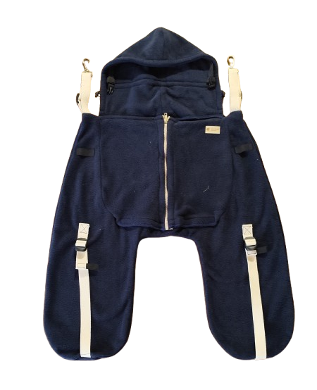 Monkey Mum® Buzunar termoizolant din fleece pentru port-bebe sau cărucior Carrie - Măgăruș
