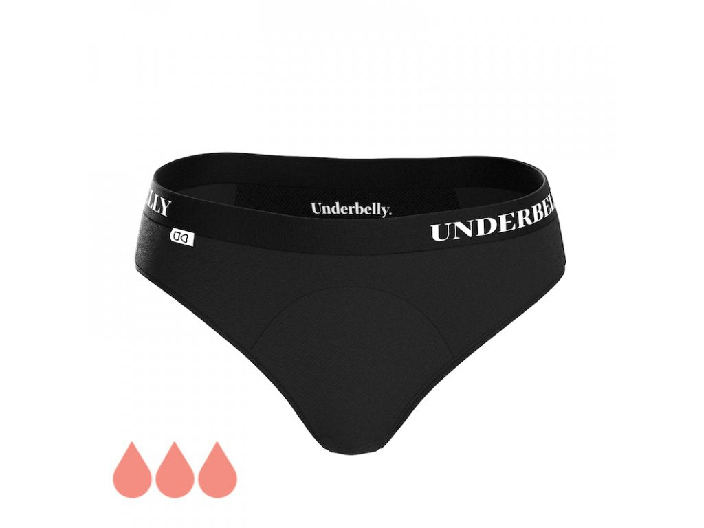 Chiloți menstruali Underbelly univers, Flux abundent – negru