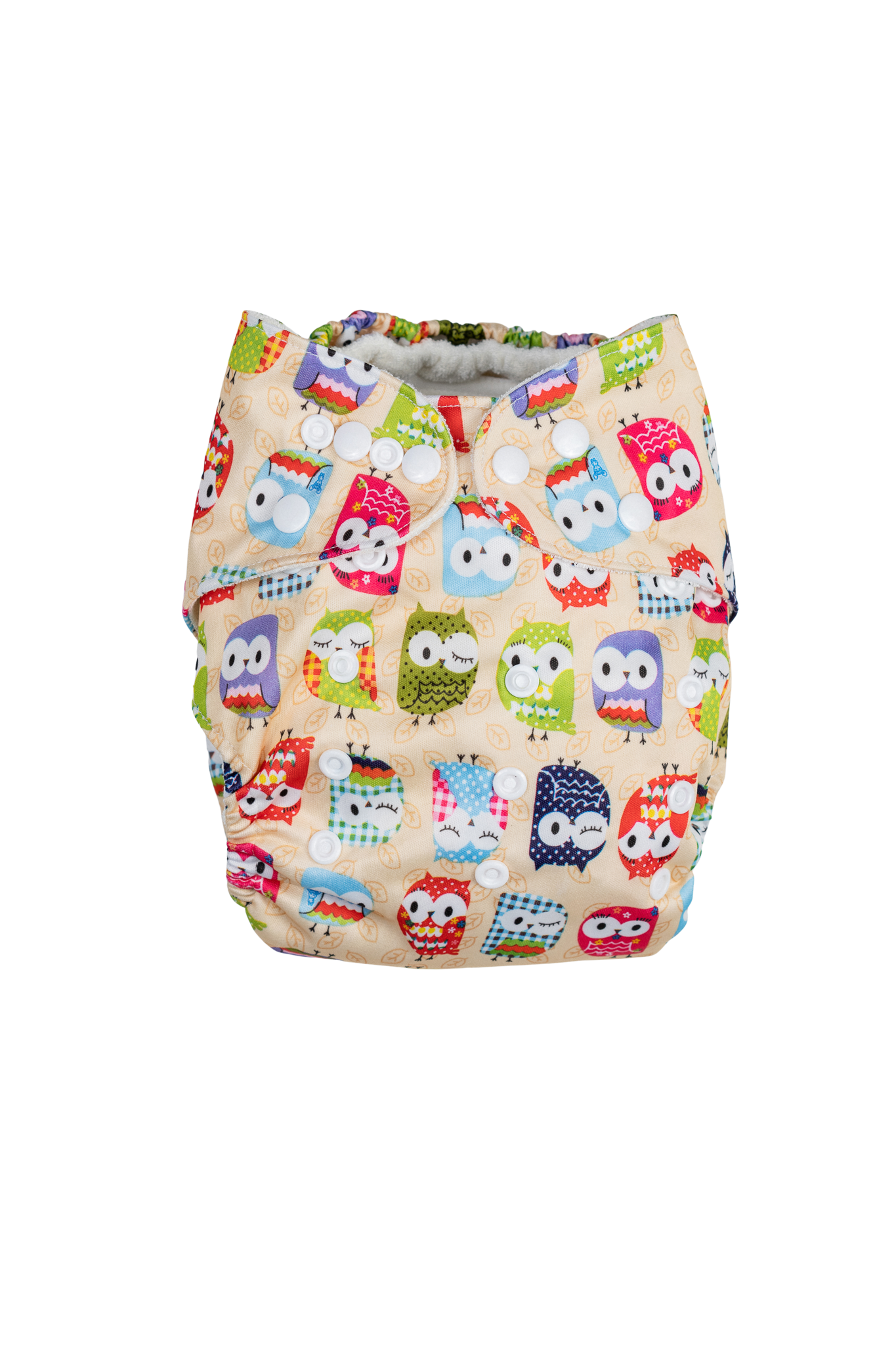 Scutec textil din bambus ajustabil - Bufnițe jucăușe