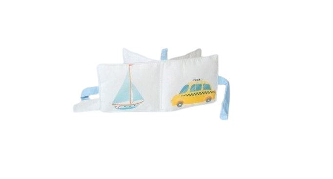 MyMoo Carte senzorială mini - Mijloace de transport