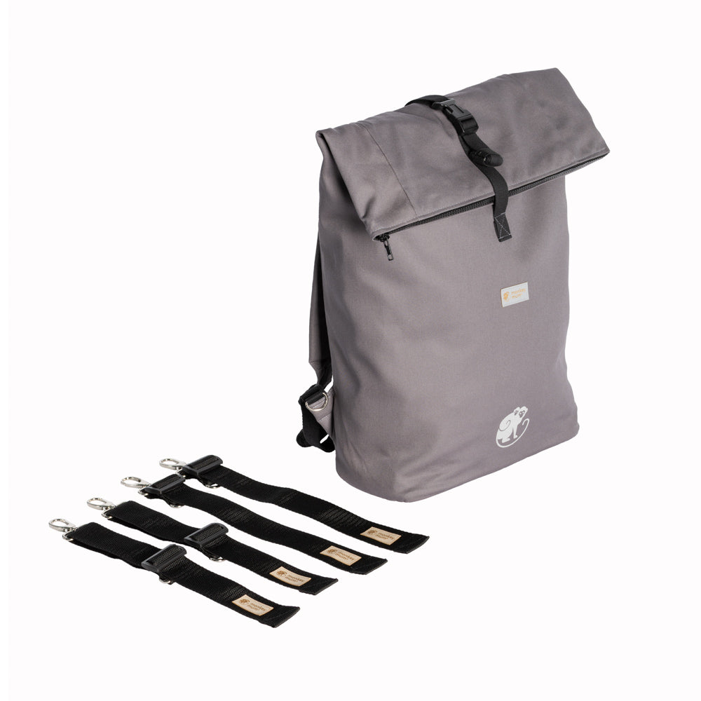 Monkey Mum® Rucsac integrat din twill pentru port-bebe Carrie - Adiere proaspătă