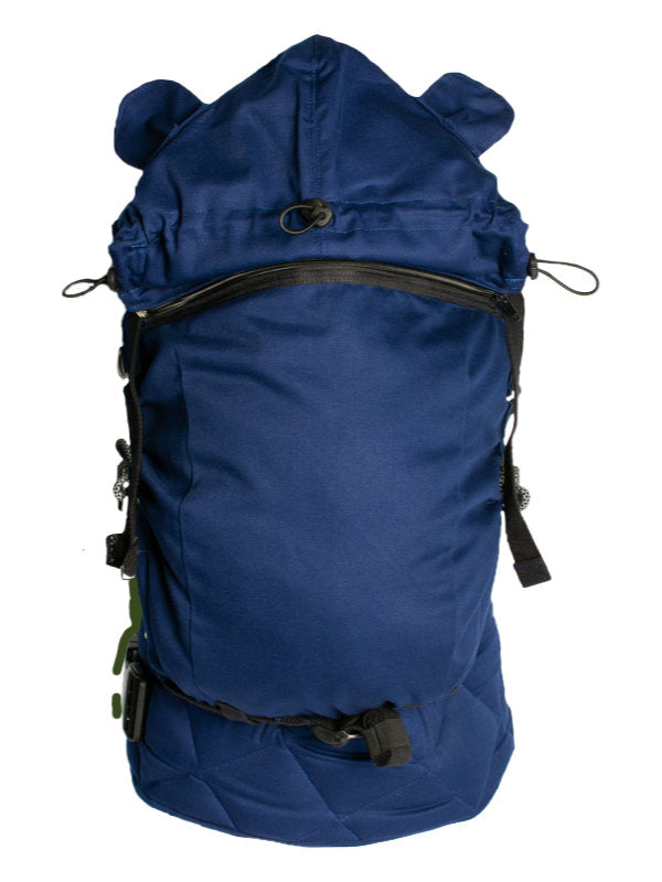 Monkey Mum® Glugă ușoară pentru port-bebe Carrie - Bleumarin