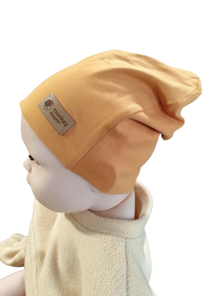 Căciulă Monkey Mum® - Muștar