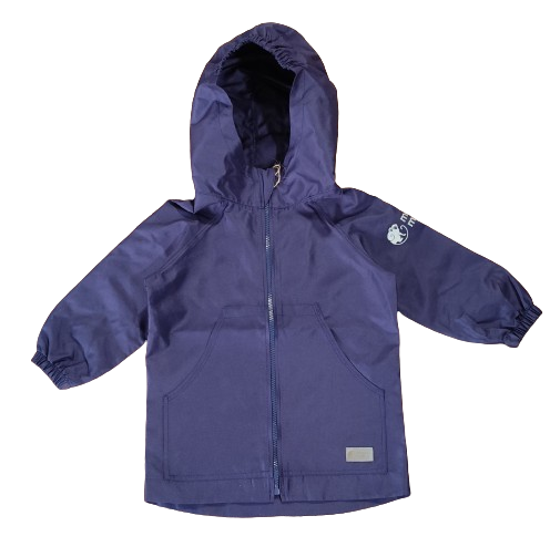 Monkey Mum® geacă din material foșnitor cu mâneci raglan - Violet închis
