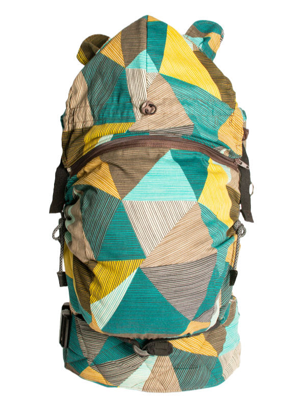 Monkey Mum® Glugă ușoară pentru port-bebe Carrie - Farmec geometric