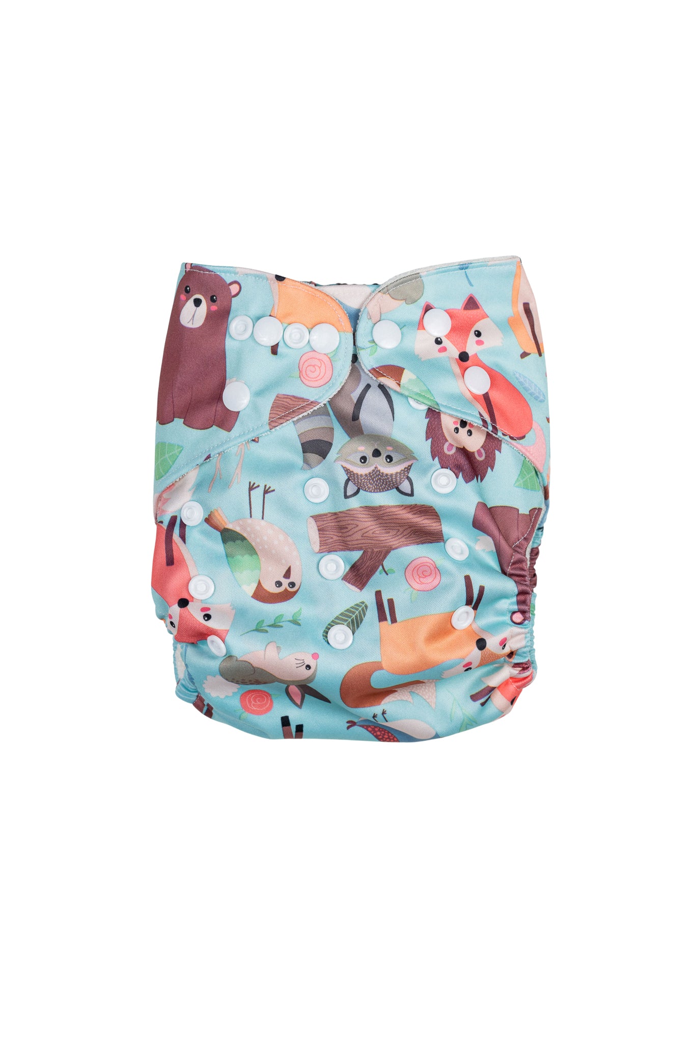 Scutec textil din bambus ajustabil - Animale din pădure
