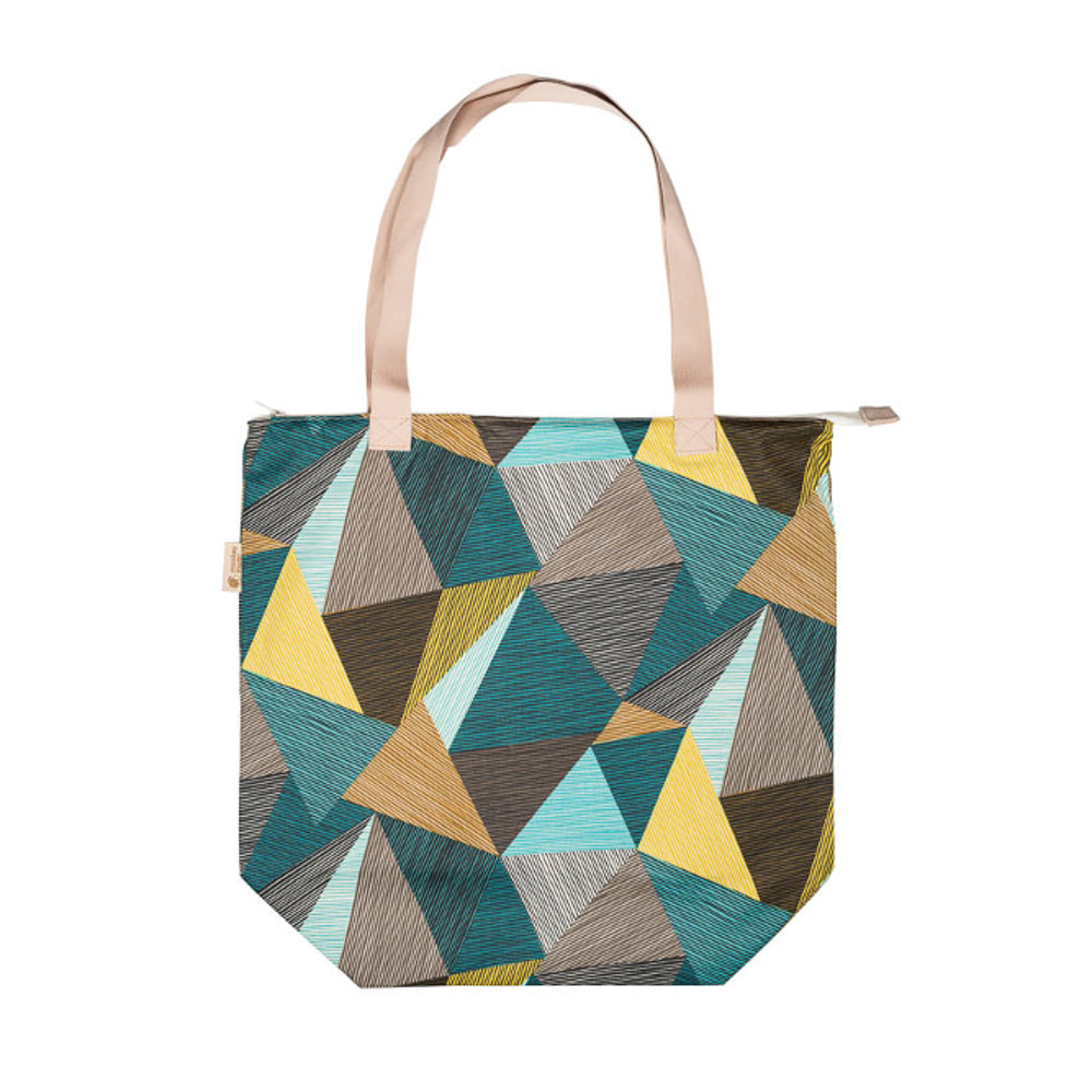 Monkey Mum® Geantă textilă mică pentru accesorii Carrie - Farmec geometric