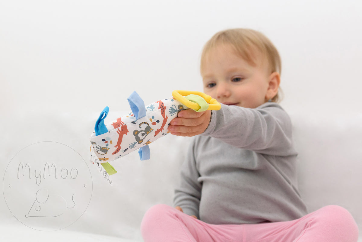 MyMoo Pernuță senzorială Montessori - Animăluțe