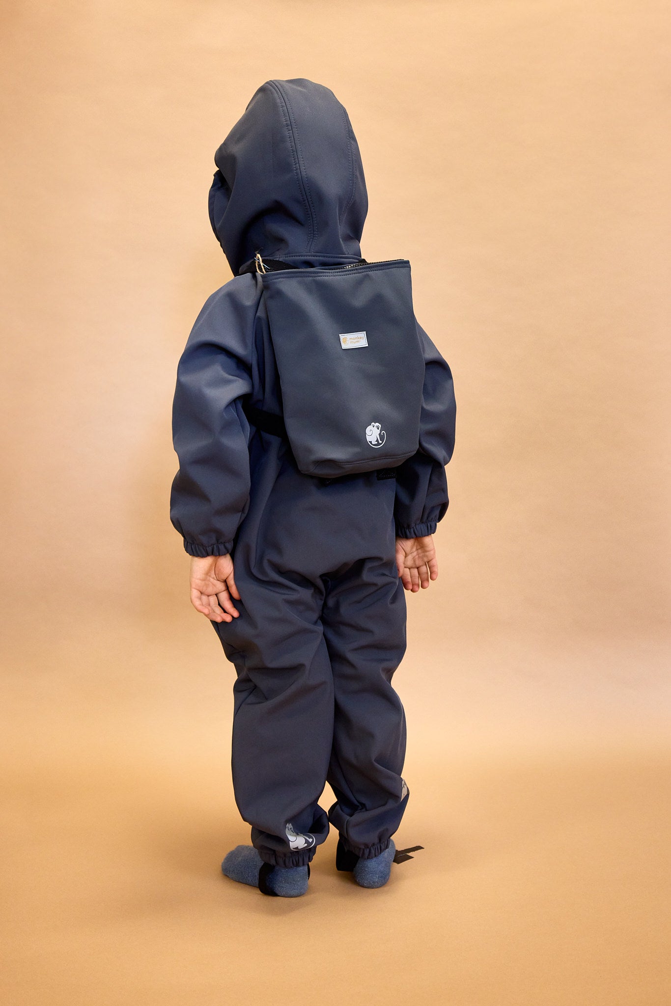 Rucsac softshell pentru copii Monkey Mum®  - Pisicuțe - Roz