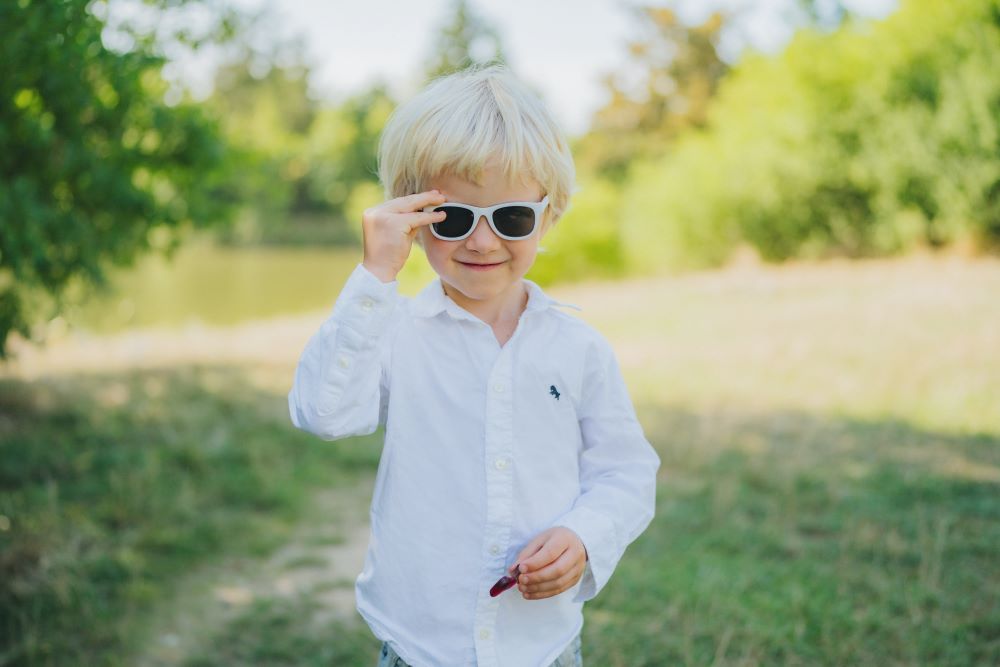 Ochelari de soare pentru copii Monkey Mum® - Clipit de broască - mai multe culori