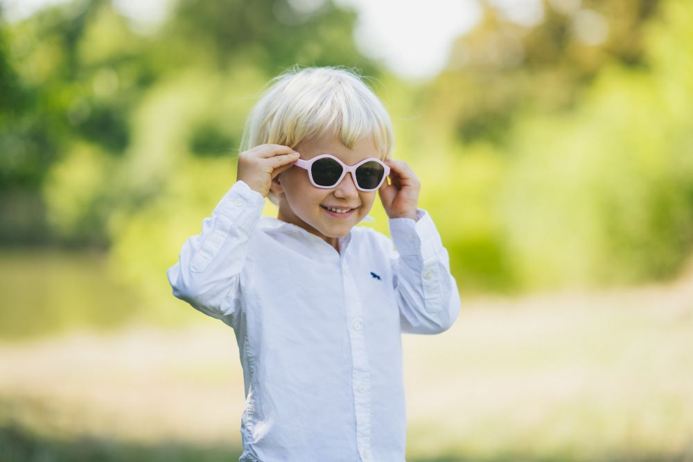 Ochelari de soare pentru copii Monkey Mum® - Privire de panda - mai multe culori
