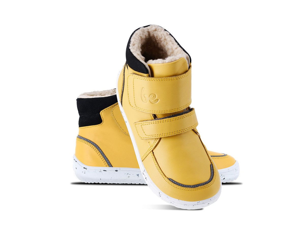Be Lenka Pantofi de iarnă pentru copii Panda 2.0 - Cheese Yellow
