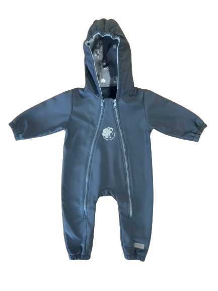 Monkey Mum® Combinezon softshell cu membrană – Excursie misterioasă - măr. 62/68, 74/80