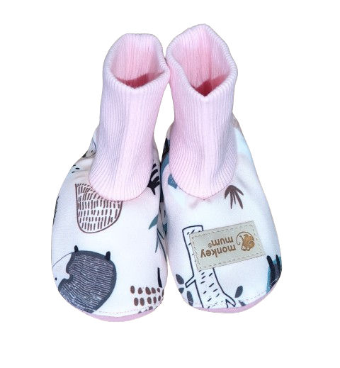 Monkey Mum® botoșei softshell cu membrană - Animăluțe de zi