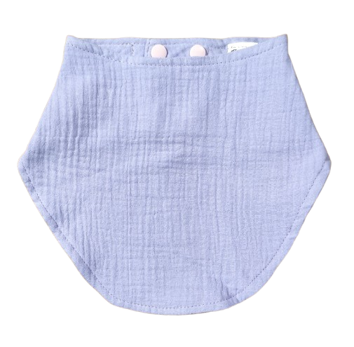 Bavetă din muselină Monkey Mum® - Liliac