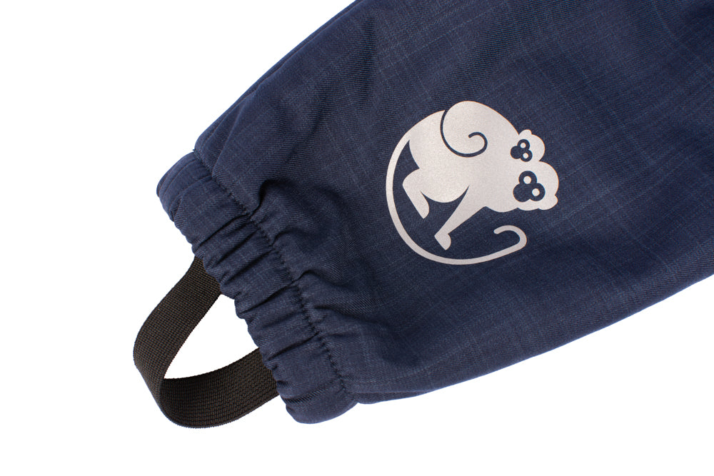 Pantaloni de iarnă extensibili din softshell pentru copii cu blăniță Monkey Mum® - Povești de seară