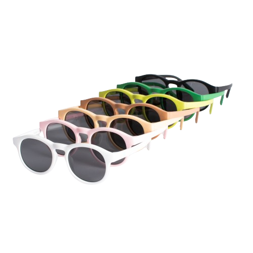 Ochelari de soare pentru copii Monkey Mum® - Expresie de maimuță - mai multe culori