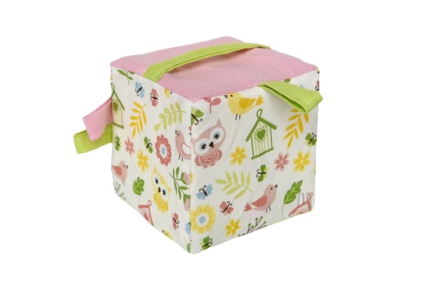 MyMoo Cub textil Busy cube - Primăvara