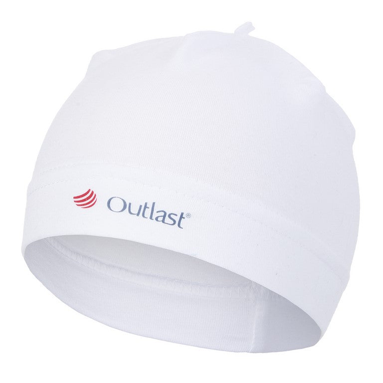 Căciulă subțire bebe Outlast® - albă